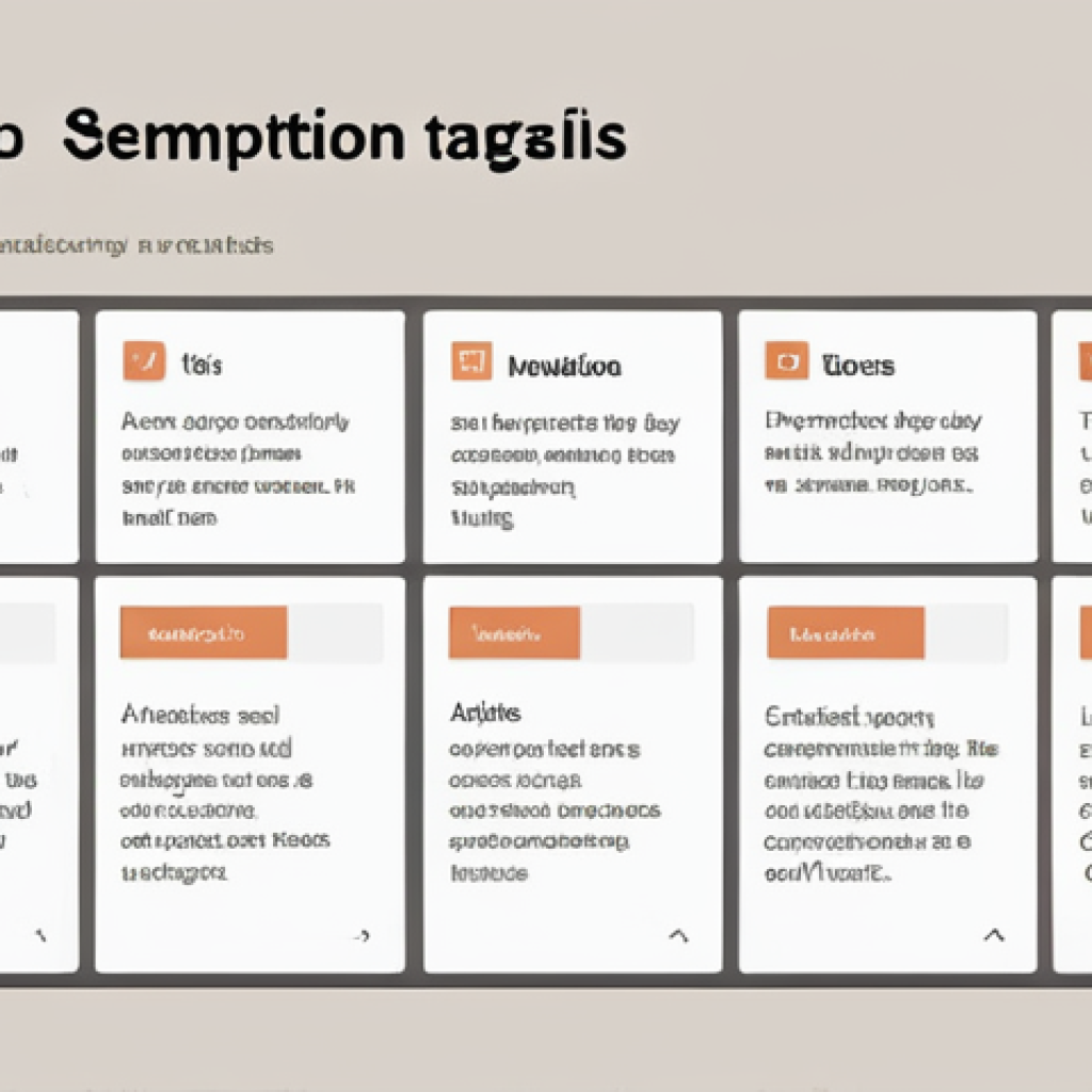 **Prompt:** A visually simplified webpage mockup showcasing a web component using semantic HTML5 tags (e.g., ``, ``). Clean, minimal design. Focus on clear visual hierarchy and reduced nesting. Light, bright color palette. Illustration style, emphasizing efficiency and organization.