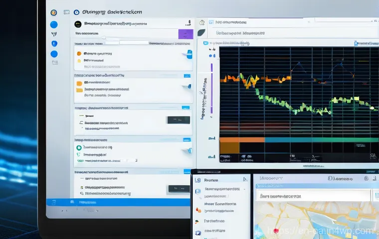 웹 컴포넌트의 동적 로딩 기법 - **Prompt 1: "The Tale of Two Websites"**
    A split image contrasting two user experiences. On the ...
